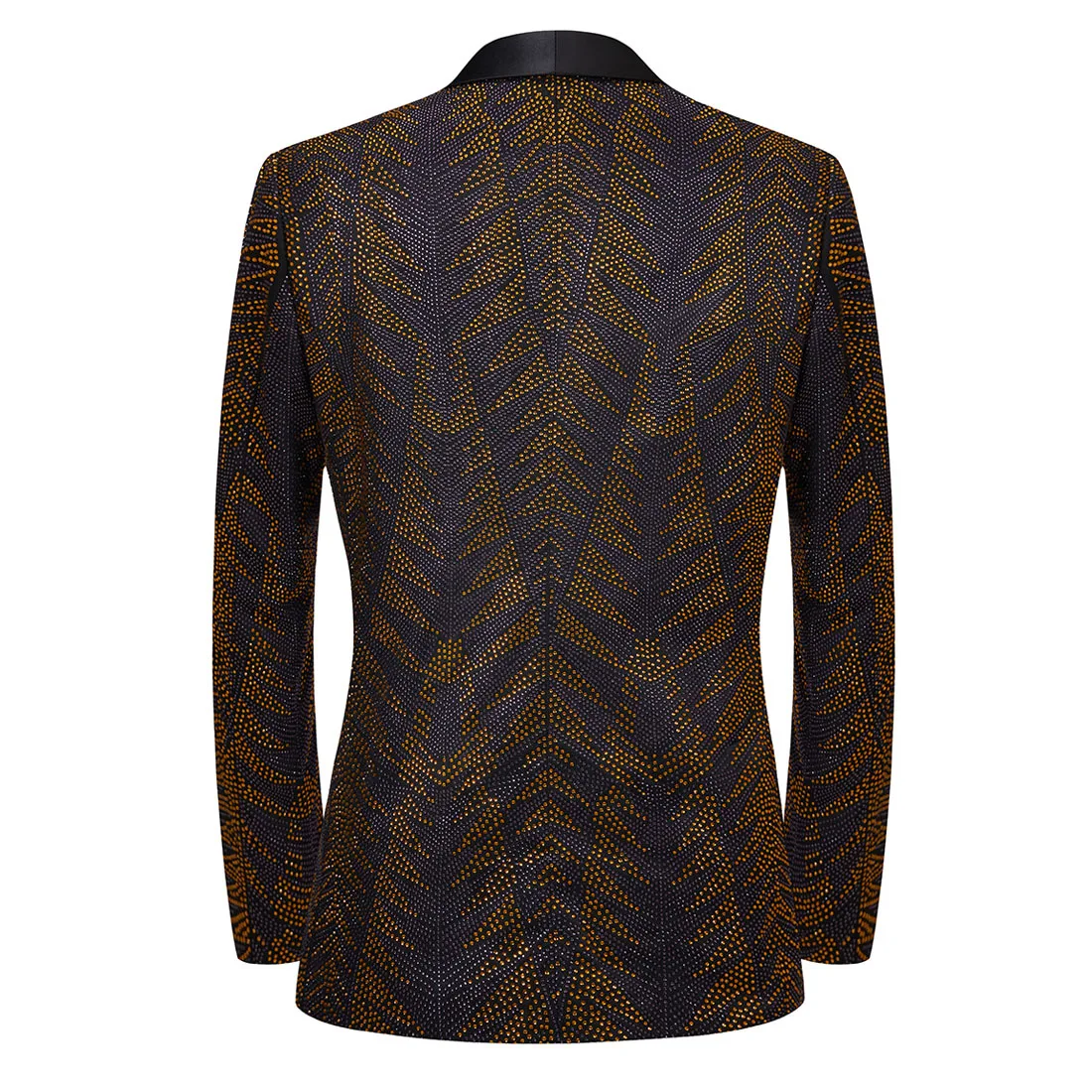 

Мужской блестящий костюм для выступлений на сцене Jaet, трансграничный Sli, ультратонкий, длинный свек, официальная одежда