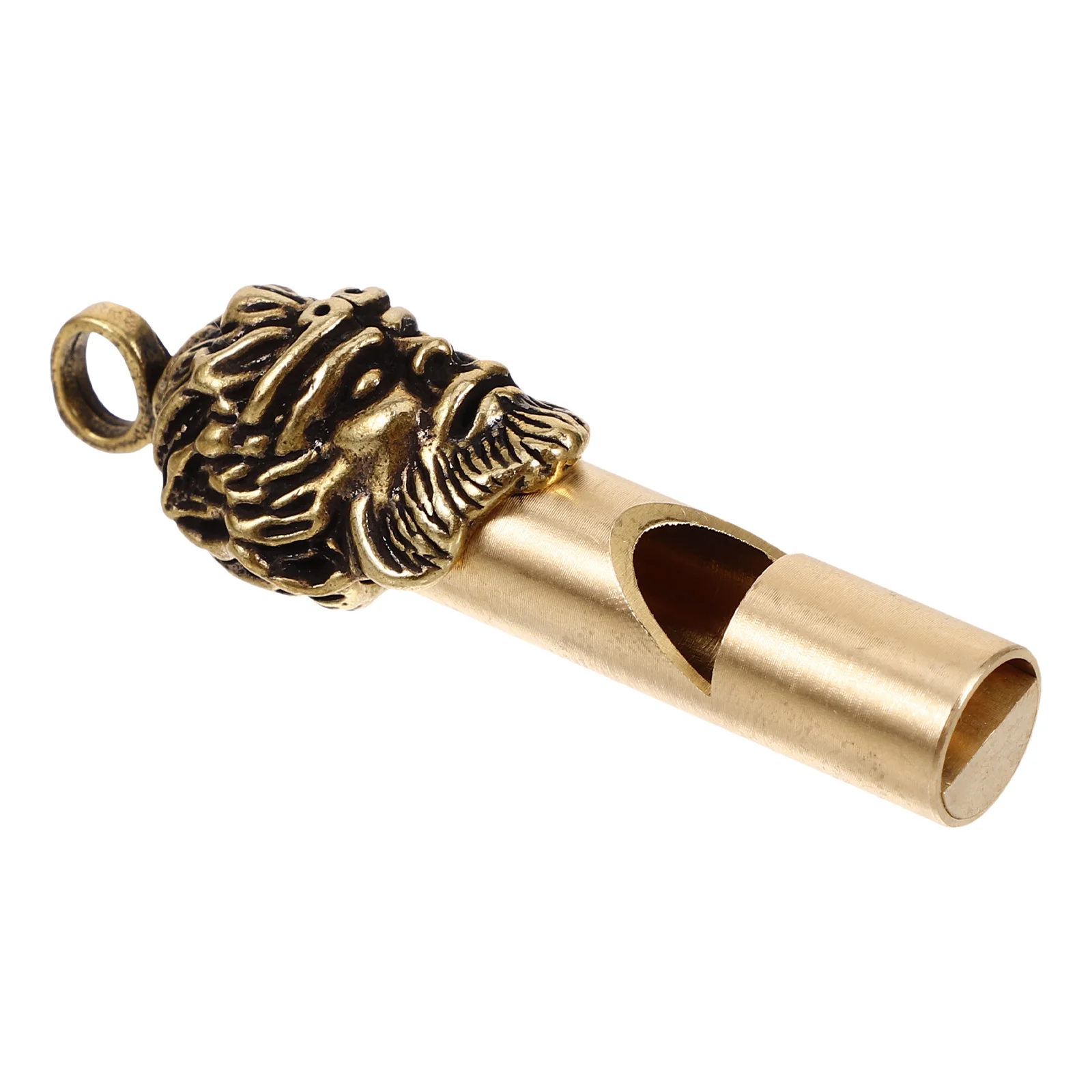 النحاس المحمولة صافرة الطوارئ التخييم في الهواء الطلق المشي لمسافات طويلة بصوت عال بقاء المفاتيح صافرة التخييم العرض في الهواء الطلق ملحق #6