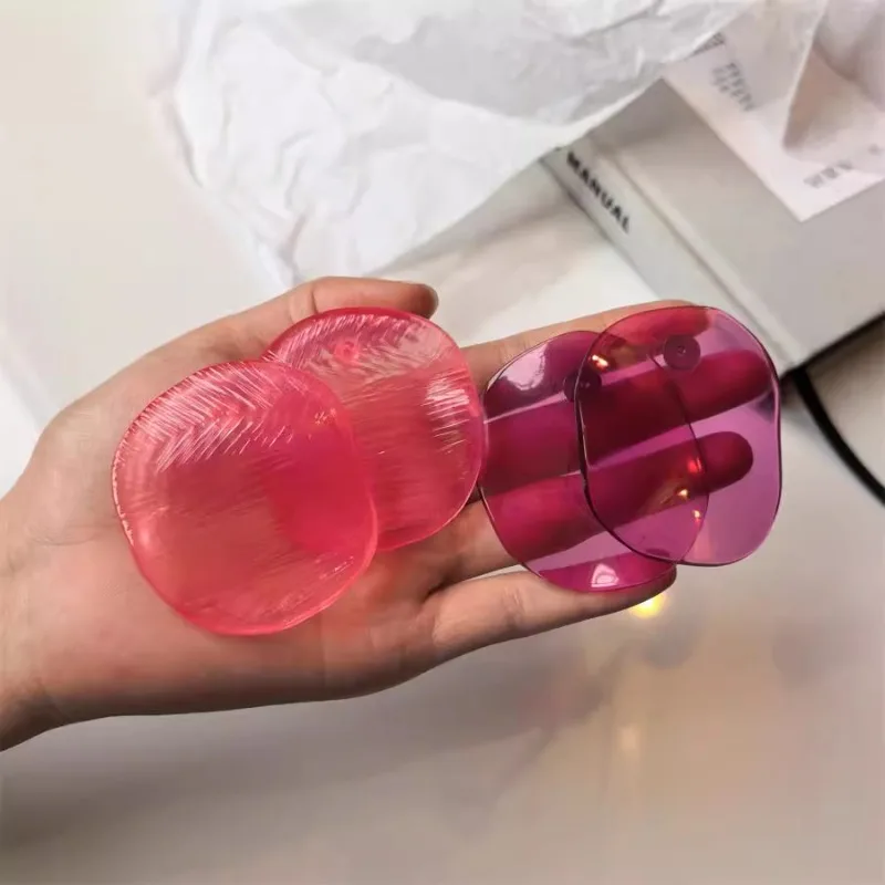 

Shrimp chips niche design exaggerated round earrings accessories