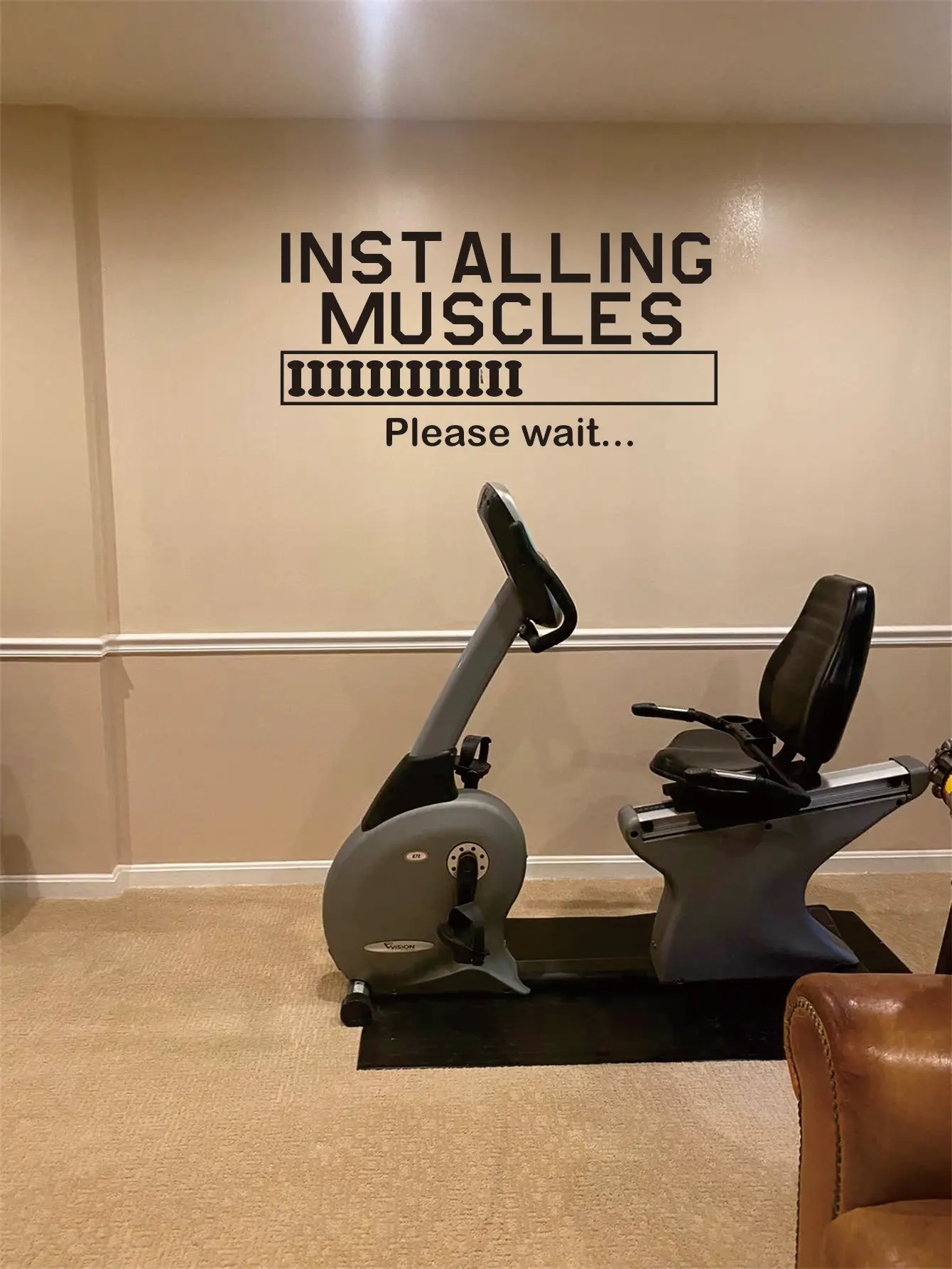 Motivational Gym DIY Wall Sticker Wall Art for Fitness Enthusiasts Vinyl Wallpaper Artistic Decals Sports Room Decor JZY189