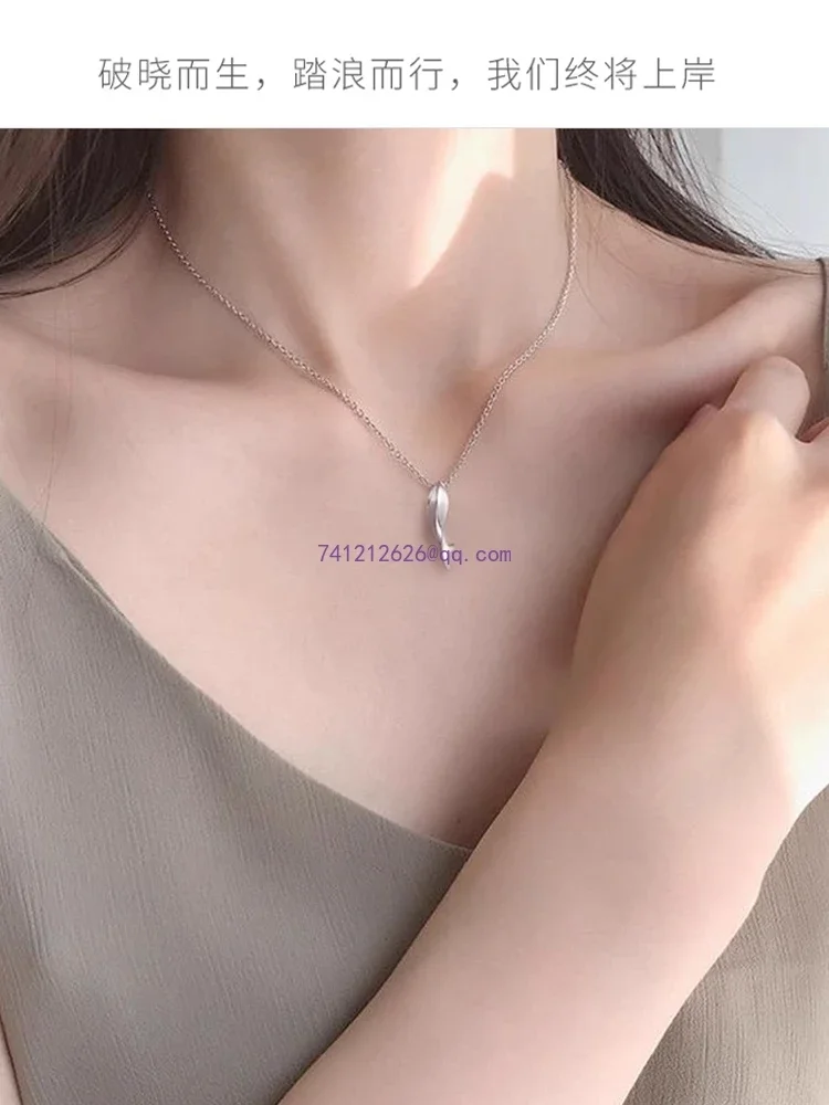 

niche light luxury postgraduate ent Koi 999 silver necklace for men and women, a couple of pendants,