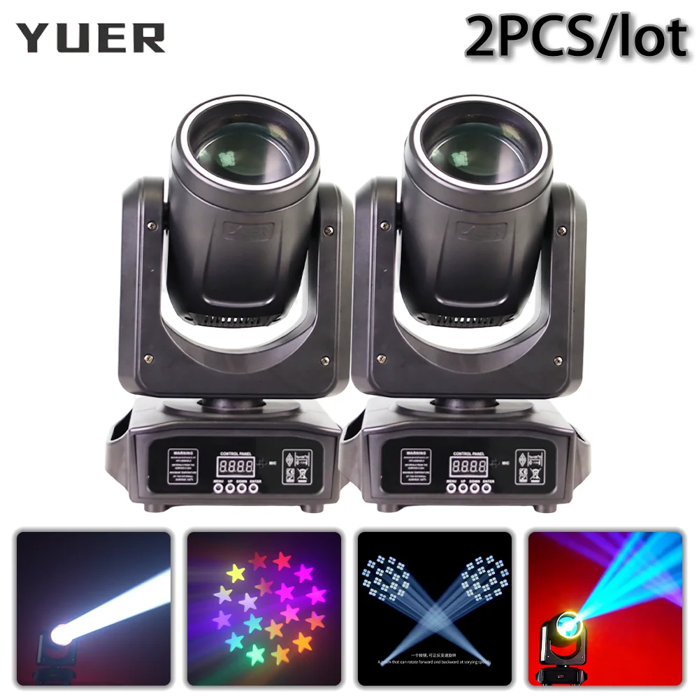 

2 шт./лот, 200 Вт, светодиодный прожектор с эффектом радуги, 18 призм, DMX512, для дискотек, вечеринок, свадеб, клубов, баров