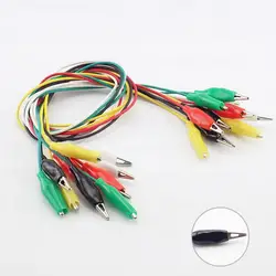 Roach Clip Alligator Clips Electrical 5 Colors Test Jumper Wire Alligator Double-ended Crocodile Clips Test Leads 1/5/10 Pcs B4