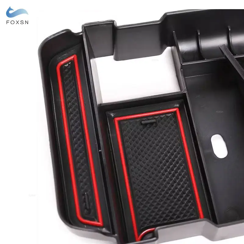 For Mazda CX-30 2019 2020 Car Center Control Armrest Storage Box Tray Cover Interior Accessories Trim