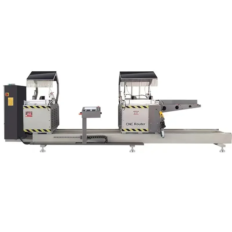 CNC three-head saw Model 500 45 degree/90 degree Cutting CNC Triple Head Saw cutt off saw