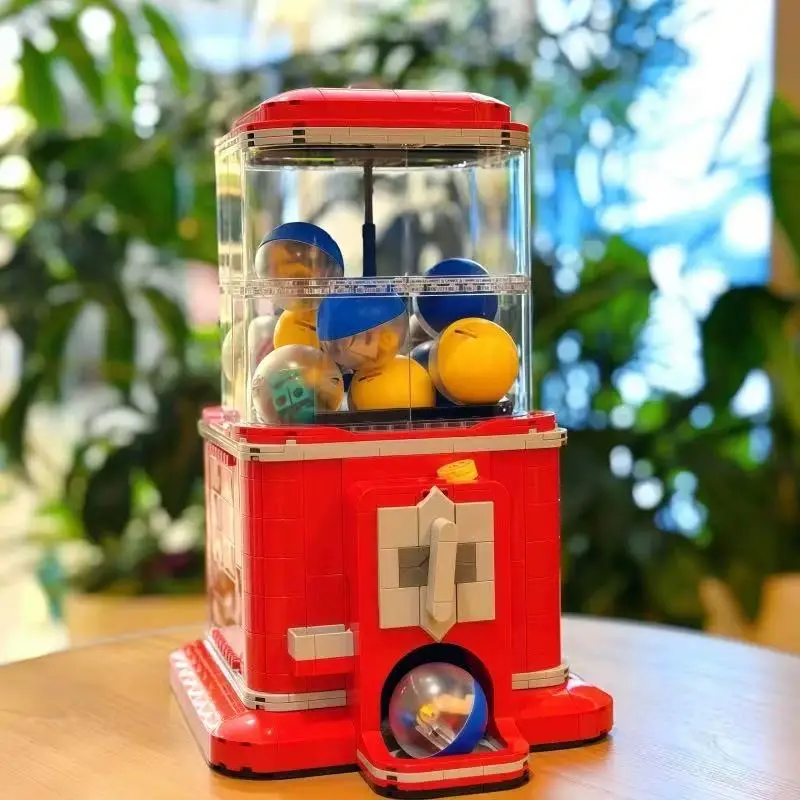 

2026new 1343PCS 21358 Vending Mechine Building Blocks Classic Creative Coin Construction Bricks Model Children Toys Gifts