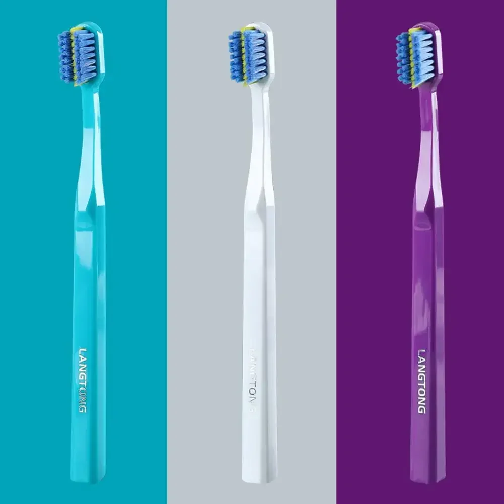 1/2/3PCS Clean Orthodontic Braces Adult Orthodontic Toothbrushes Dental Tooth Brush Soft Bristle Toothbrush For Oral Health Care