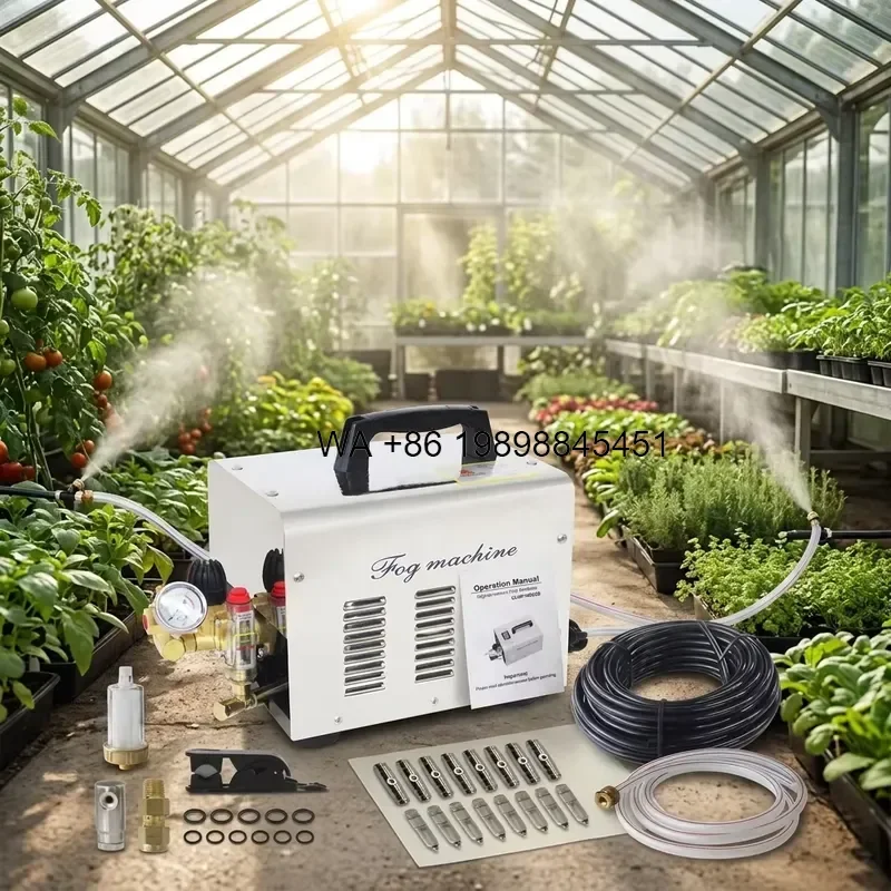 Wmwmnu 1L/min Outdoor Misting Cooling System Mist Watering Fog Mist Garden Irrigation