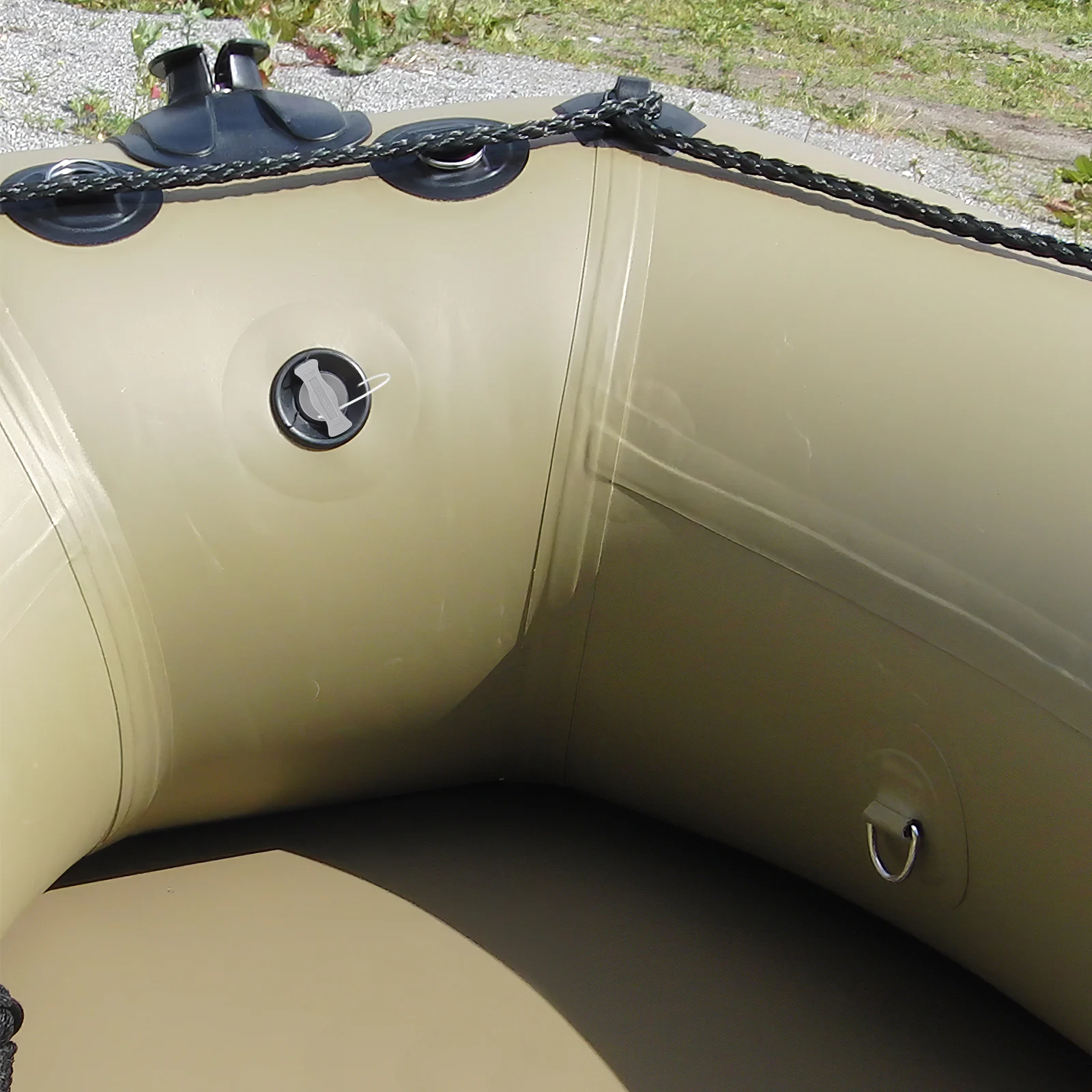 

2 Pcs Air Valve Cover Kayak Inflatable Fishing Boat Zotyak Sea for Portable Kit Boats Replacement Cap Plug