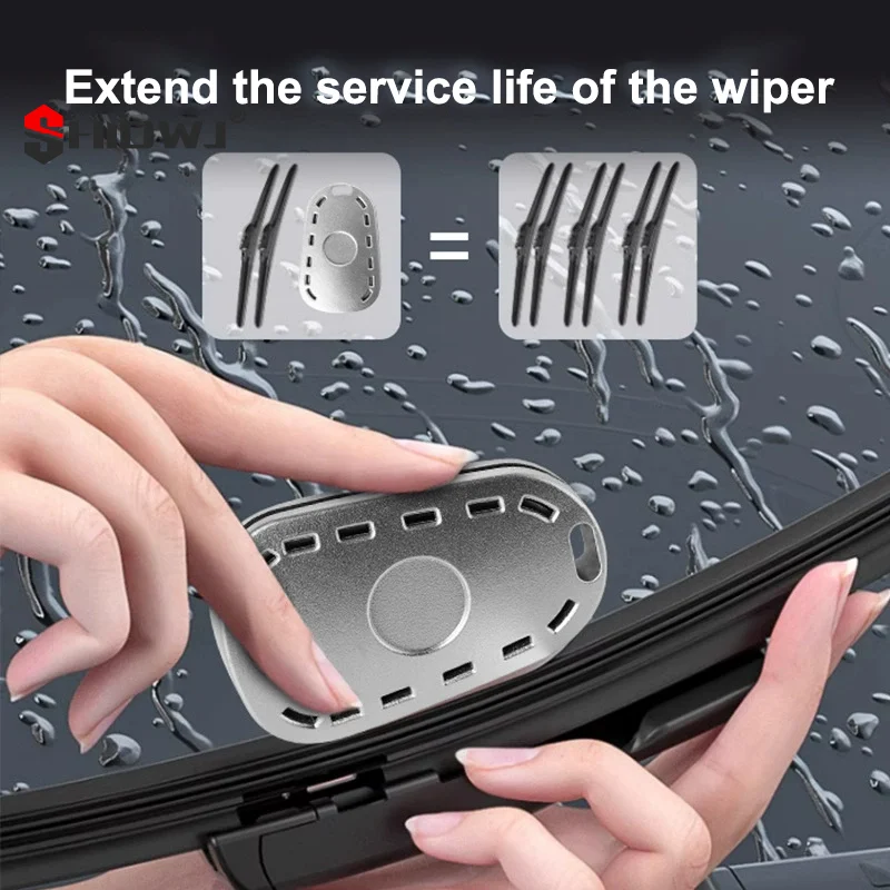 Multi-function Wiper Repair Tool Windshield Repair Tool Remove Scratches Smoothing Rubber Wiper Blade Car Repair Accessories view 3