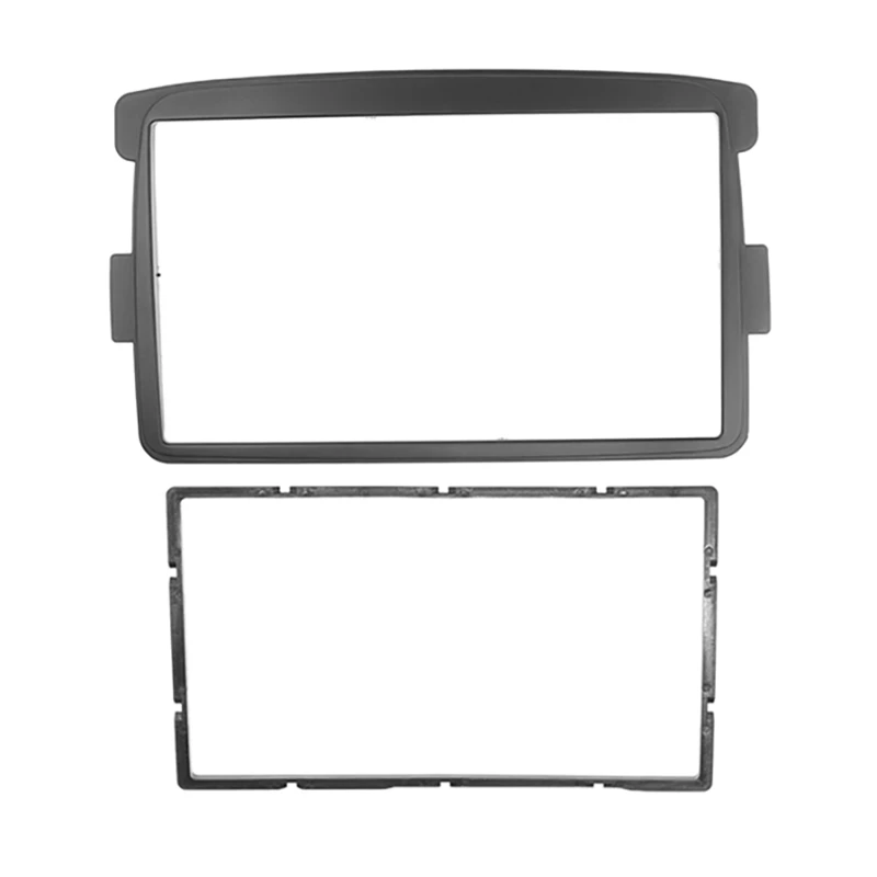 2Din Car Fascia for RENAULT Duster Logan Dacia Stereo Fascia Panel Dash Mount Installation Car DVD Frame Kit In-Dash