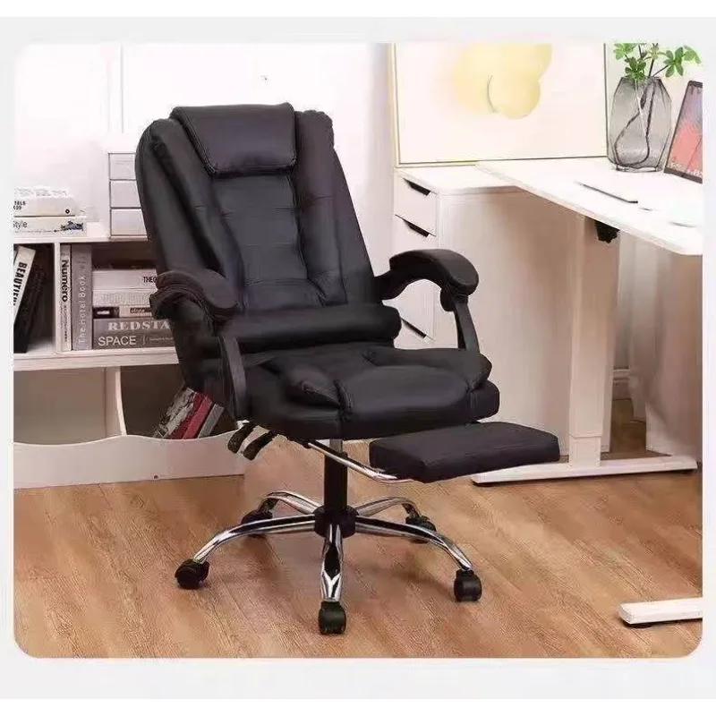 Sectional backrest engineering swivel chair all-inclusive armrest thickened padded cushion adjustable reclining home lunch break
