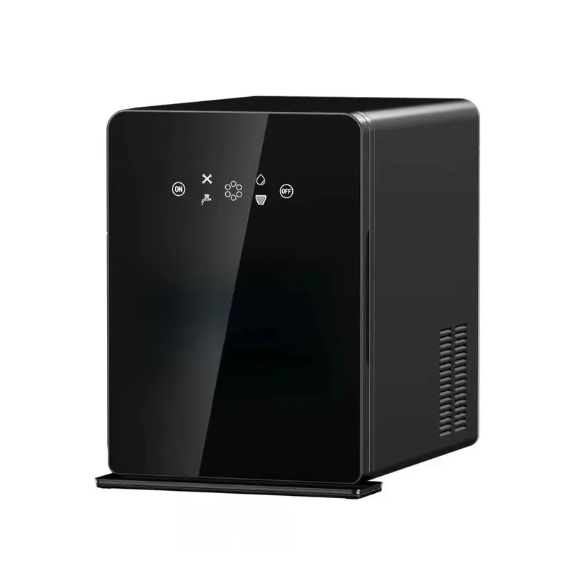 for Commercial Electric Desktop Square Ice Maker 50mm with LCD Display Suitable for Home and Hotel Use