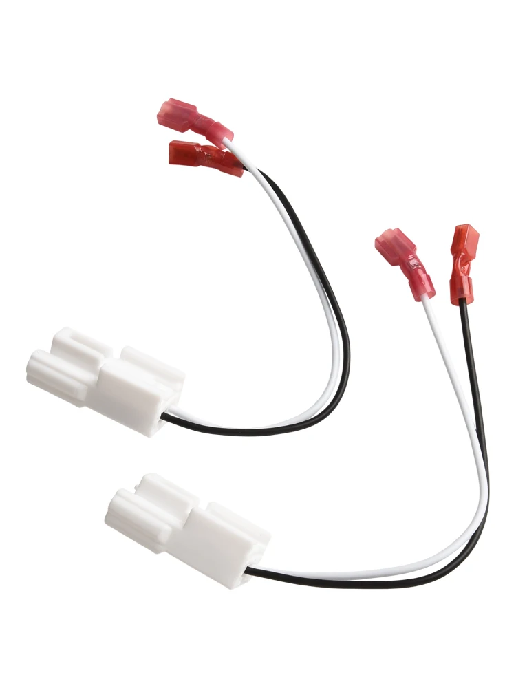 1 Pair 12V Speaker Wiring Harness Connector for Kia Car Door Audio System Replacement with ABS Material and 3A Current Support