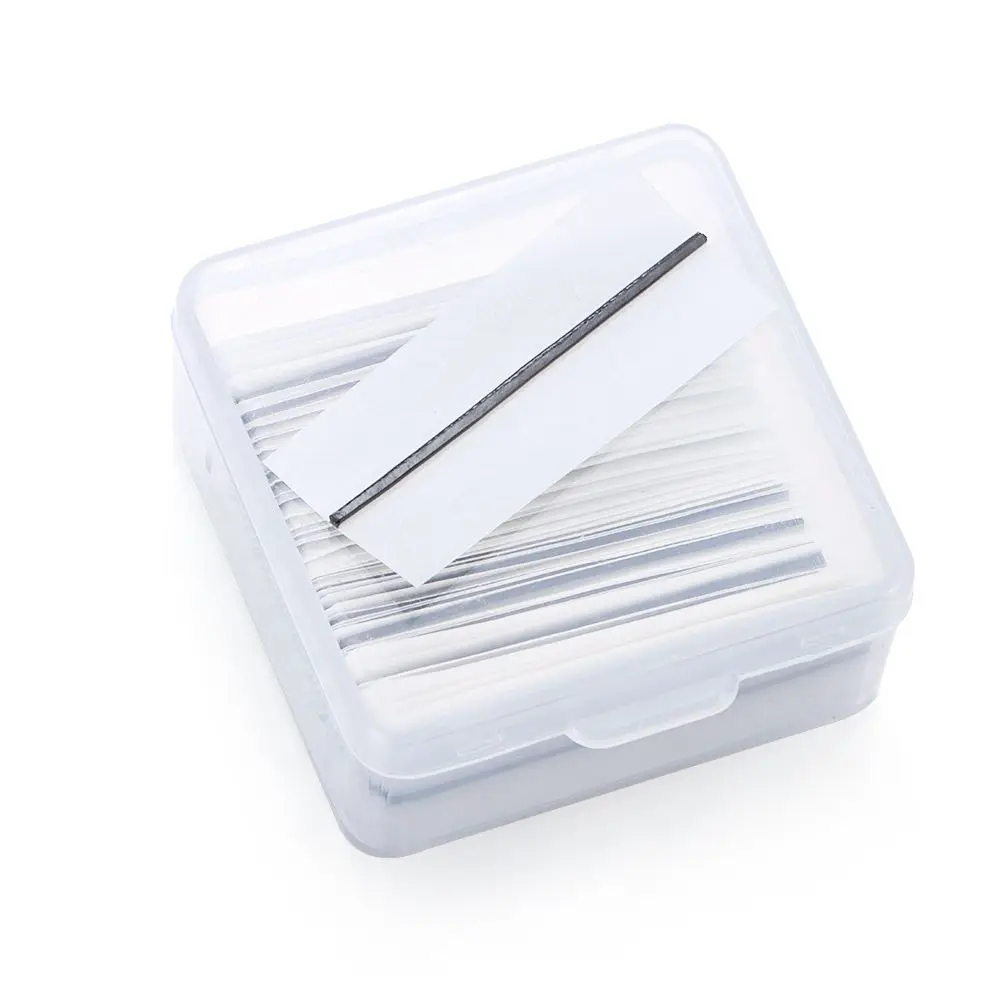 34 個/箱ファッション長持ち再利用可能なアイメイクツール低刺激性接着剤不使用つけまつげストリップ自己粘着