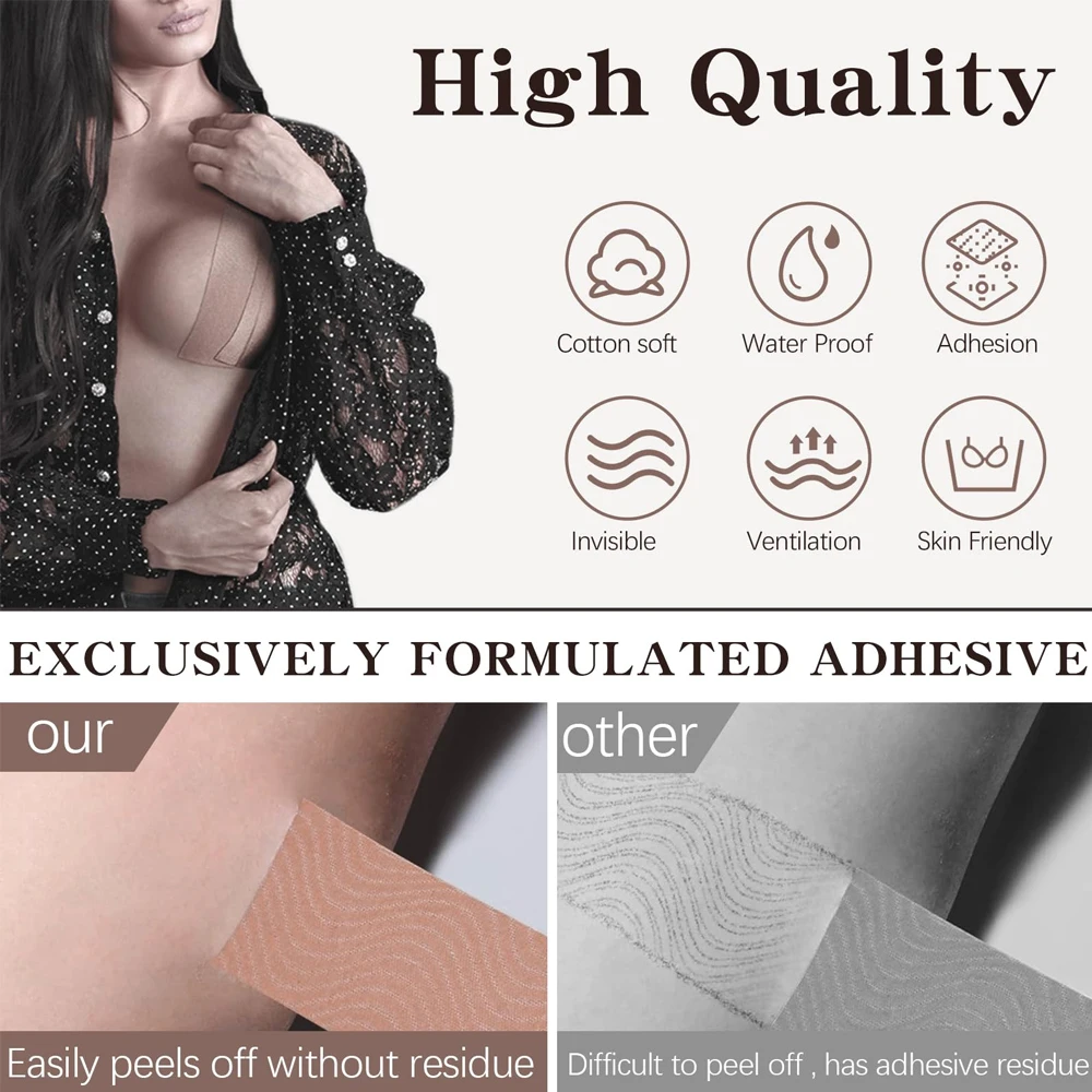 1 Roll Kinesiology Tape 5cm X 5m, Elastic Premium Athletic Tape, Uncut Tape Hypoallergenic and Waterproof for Muscle Pain Relief