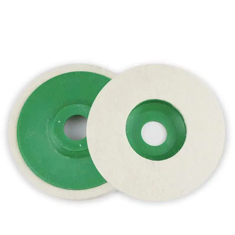 5 Inch 125mm Wool Felt Polishing Wheel Buffing Pads Metal Marble Glass Ceramic Polishing Disc For Angle Grinder