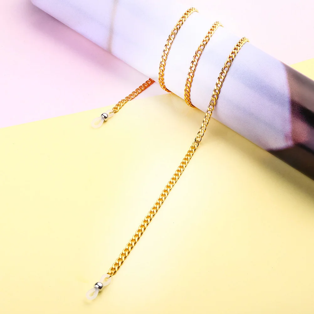 

Eyeglass Chain Eyewear Retainer Strap Safety Rope Fashion Pearl Alloy Glasses Holder Cord For Sports Running Hiking