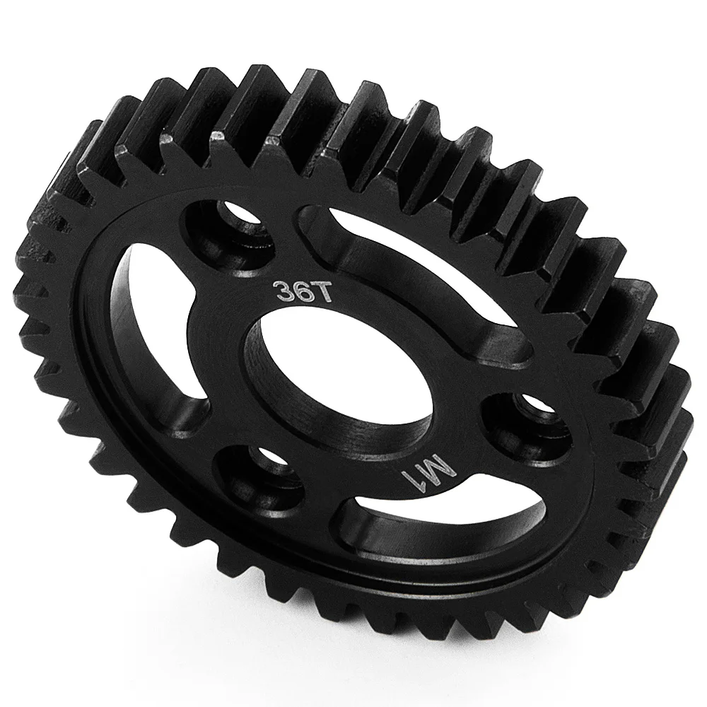 AXSPEED เหล็ก M1 Spur Gear 36 T/38 T/40 T สําหรับ Revo 2.5/3.3 Slayer Pro 1/8 RC รถรถบรรทุกมอนสเตอร์อะไหล่อัพเกรด