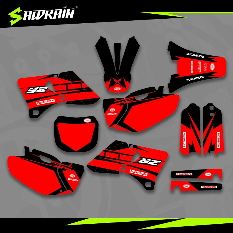 

Sawrain Motorcycle Graphics Backgrounds Decal Stickers Kits for YAMAHA 98-02 YZF250 400 426 02