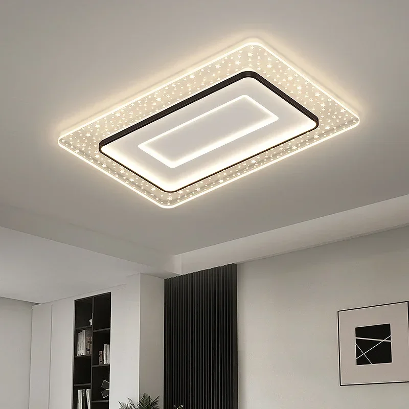 Lamp Combination Package Main Light Ceiling Light Set Simple Modern Atmospheric Living Room Lights