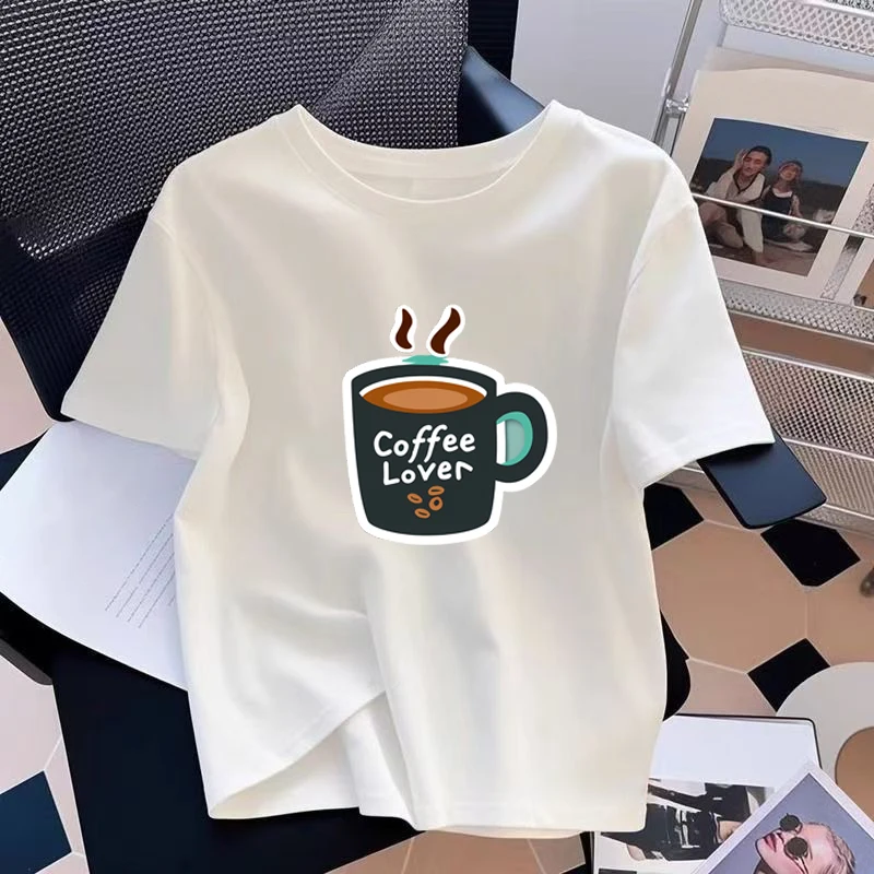 2026 Womens T-shirts Print Cotton Casual O-Neck Short Sleeve Outdoor Sports Jogging Lady Clothes Summer Best Seller Fashion Tees