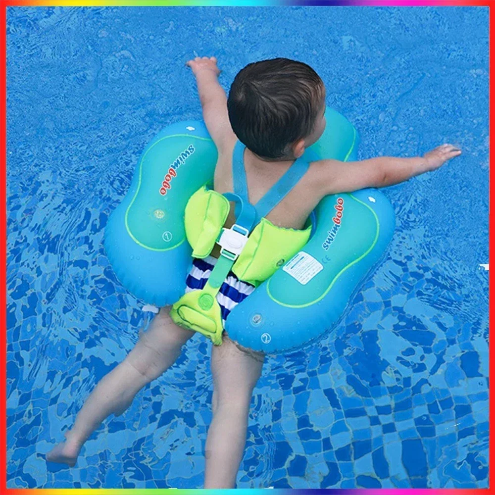 Flotador de natación inflable para bebés, hamaca infantil, anillo de baño circular, juguetes de fiesta de verano, accesorios de anillos para niños pequeños