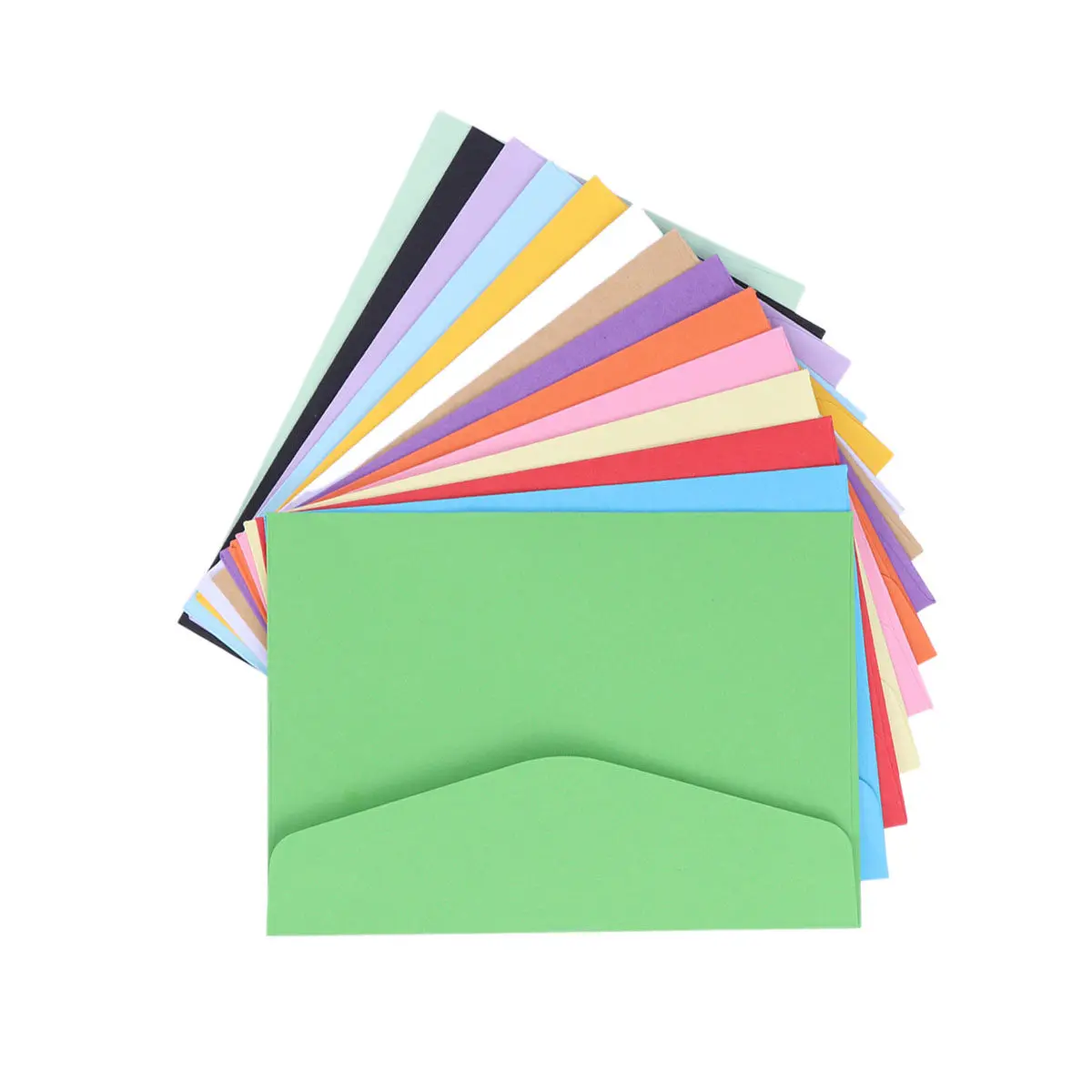 

140Pcs Classic Flap Mini Envelopes Solid Color Blank Envelopes for Stationery Gift Cards Photo Letters Business Cards Holiday