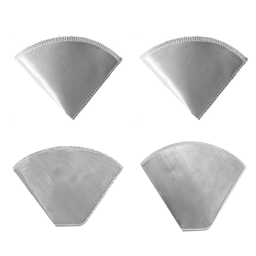 

Stainless Steel Mesh Coffee Filter Drip Reusable Pour Over Coffee Filter Easy Clean Cone Filter Coffee Drip Filter Accessories
