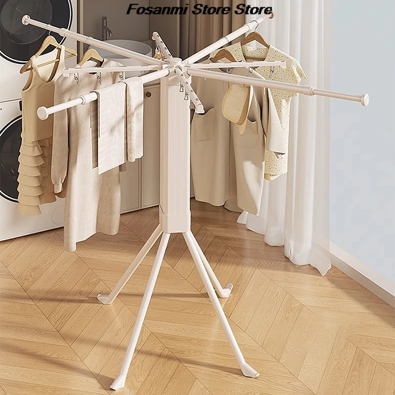 

Сушилка для одежды, складная подставка для белья с несколькими рычагами, нагрузка 50 кг, портативная для балкона, для использования в помещении и на открытом воздухе, экономия места, сушка одеял