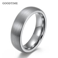 Fashion Band Tungsten Carbide Ring For Man Woman Sand Curved Wedding Band  Anniversary Gift Jewelry For Lover Couple