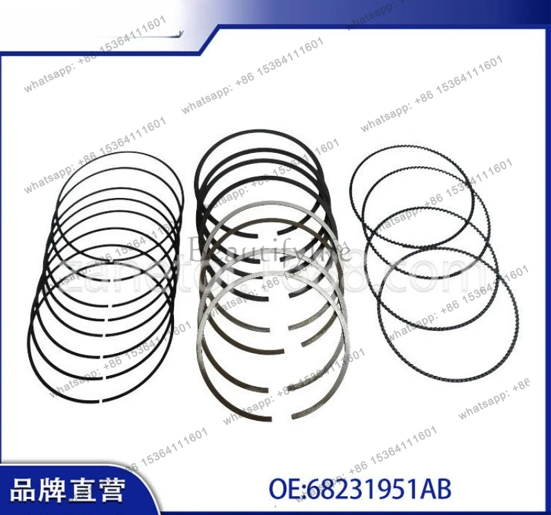 For free light (K4'KL) 2.4 '16-piston ring 68231951AB