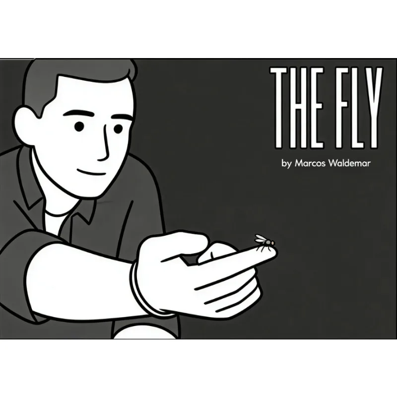 The FLY Card Magic Trick – Ghost Card Box Effect Close-Up Illusion Gimmick with Online Instruction Professional Magician Props