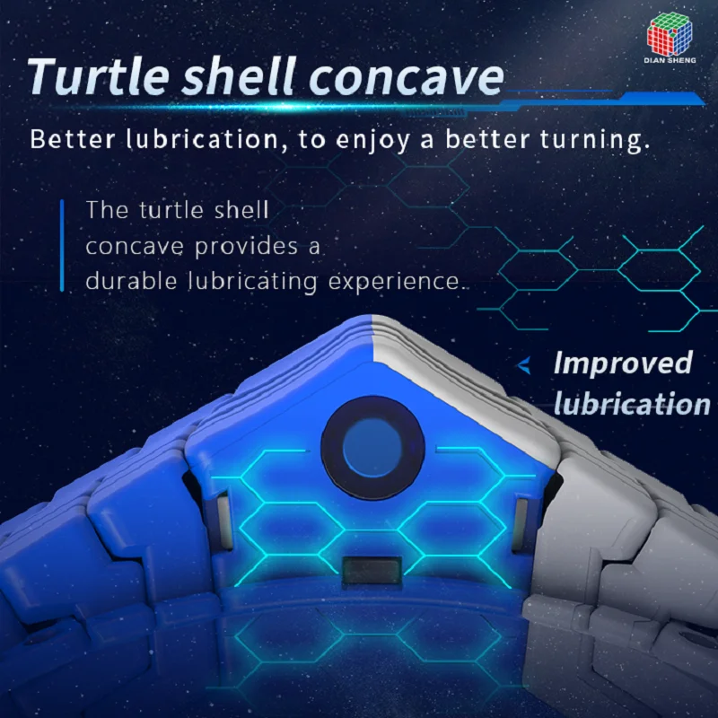 DianSheng Galaxy Teraminx 7x7 마그네틱 큐브 Megaminx 스티커없는 7x7x7 매직 큐브 퍼즐 장난감 어린이 선물 Cubo Mágico