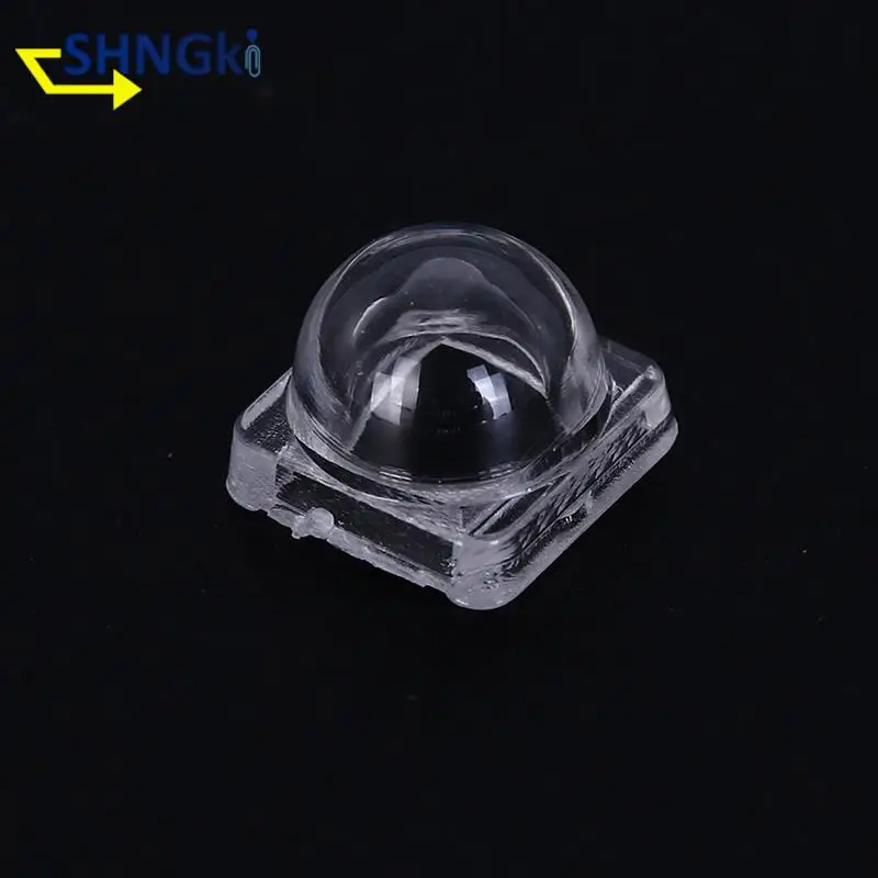 50pcs/lot 30 60 Degree LED Lens Reflector Collimator For 5050 SMD Convex Optical Lens Reflector Collimator 10x8x6mm