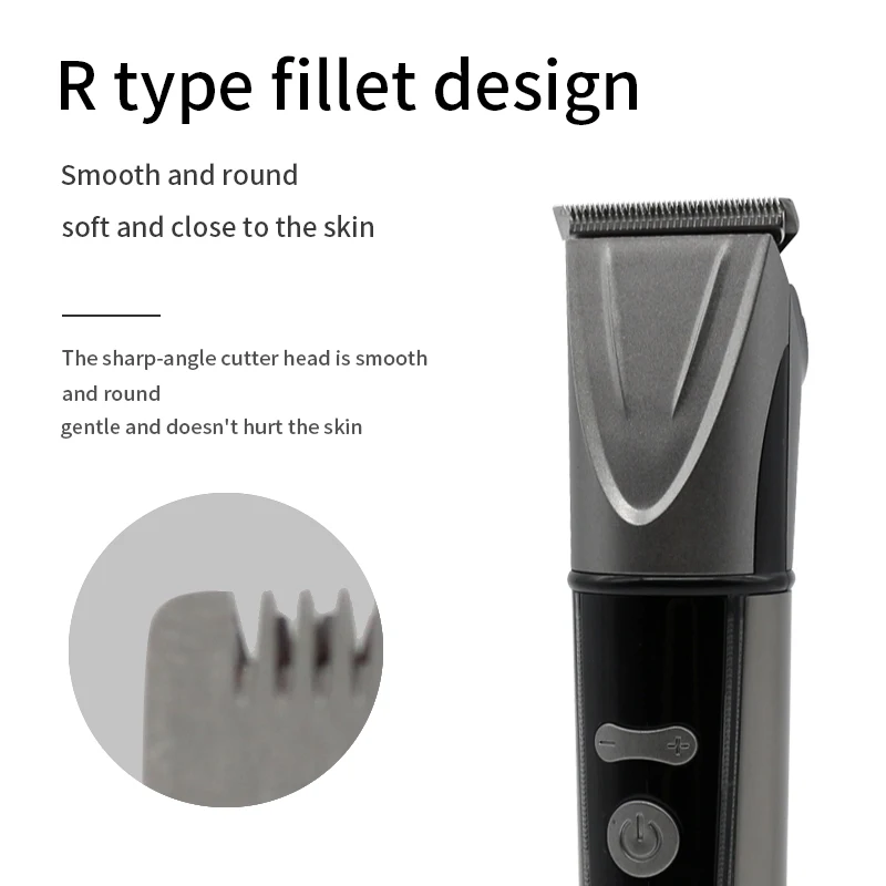 Rozia Solid Electric Hair Clipper ผม Remover Trimmer ไร้สาย Best Professional Hair Trimmer & Clipper