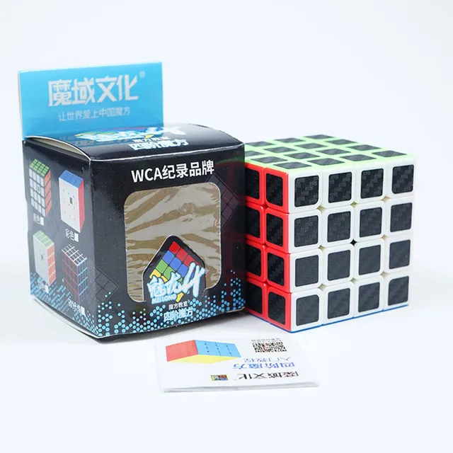 MeiLong-Cube Magique Coloré de 4x4x4 pour Enfant, Jeu de Puzzle, Jouet Précoce, Nouveau, 2019