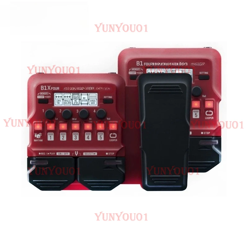 B1 B1X FOUR Electric Bass Multi-Effect Pedal Expression Pedal