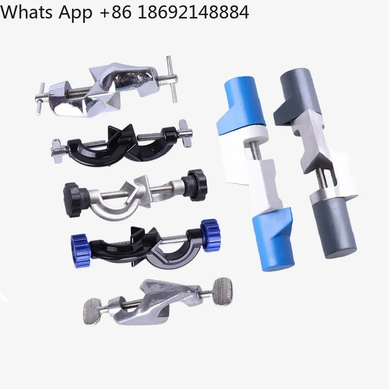 Three-jaw clamp Laboratory Fixed  Universal clamp Condenser pipe clamp Single and double