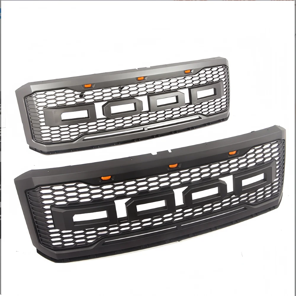 Pop Auto Racing Grills Fit For Ford Expedition 2012-2017 Abs Grill Grille Auto Accessories