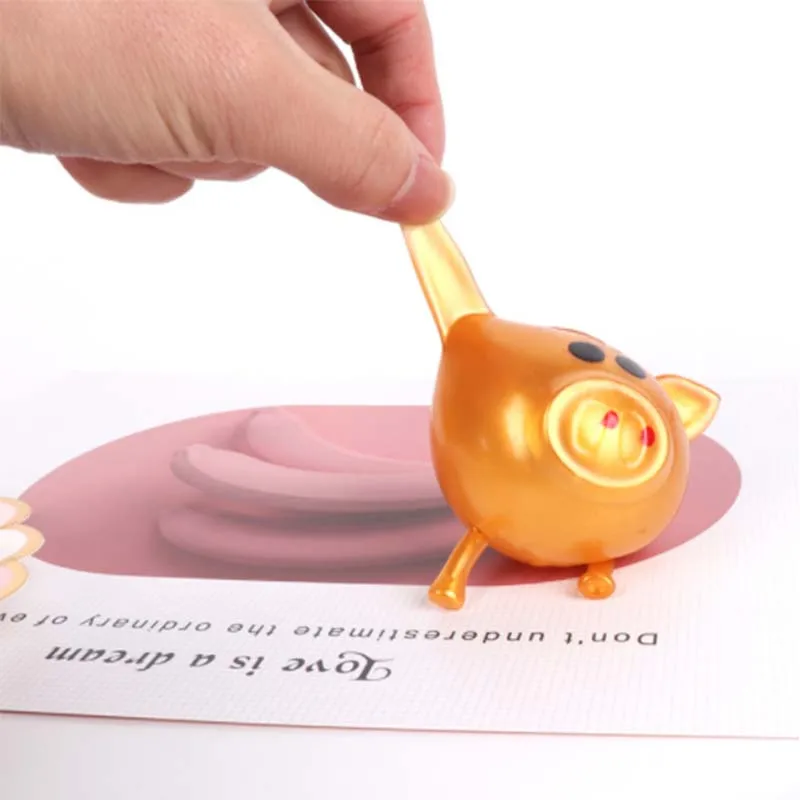 

Vent Pig Toy Squeeze Ball Sticky Smash Water Ball Squeeze Toys Antistress Types Pig Stress Relief Toy for Adult Kids Kawaii Gift