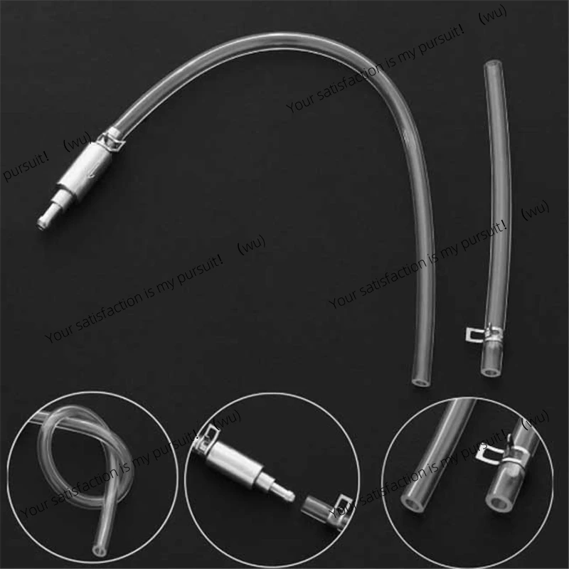 Brake clutch oil exhaust hose kit with one-way check valve for cars, motorcycles, etc