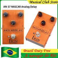 IRIN Nascar Delay Guitar Pedal - Vintage BBD Electric Analog Effects Processor Classic Footswitch