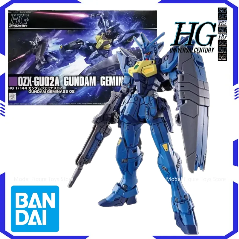 

Bandai Original Model Assembly Kit 1/144 HG-0ZX-GU0ZA Gundam Geminass Anime action character assembly model toy robot boy gift