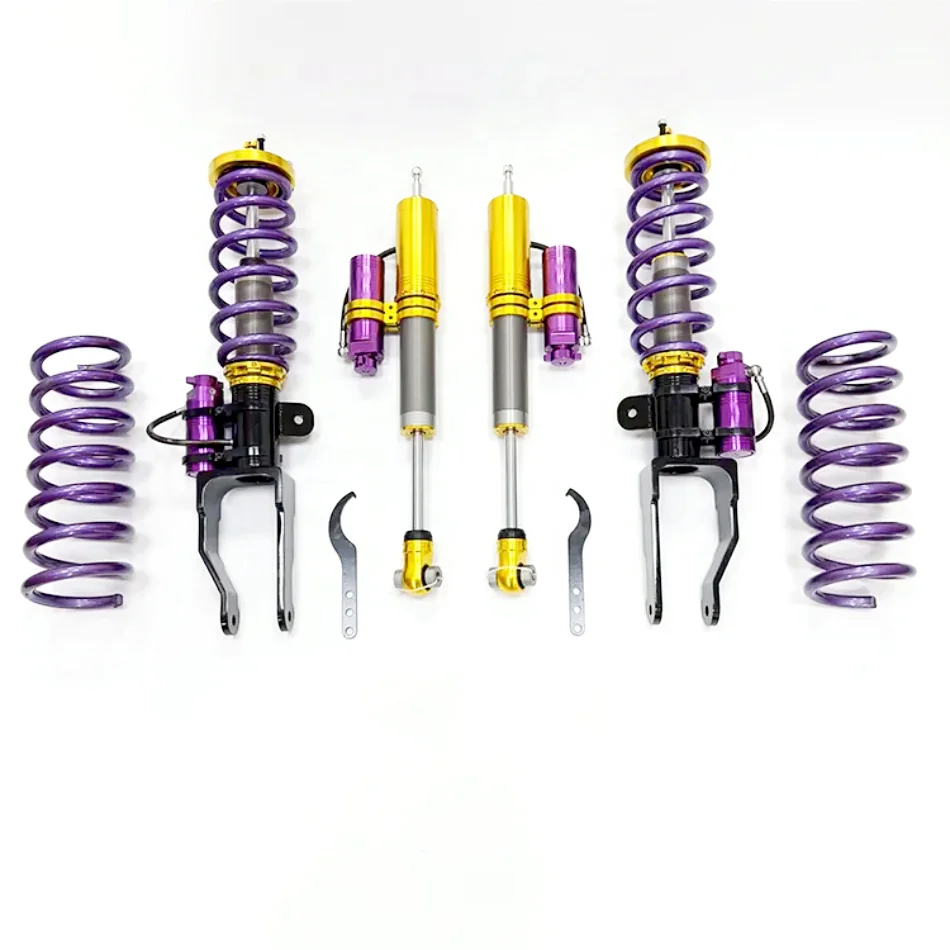 

High Quality Model Y Suspension Kit Nitrogen Shock Absorber Coilover Adjustable for Front & Rear Compatible 4x4 Used Condition