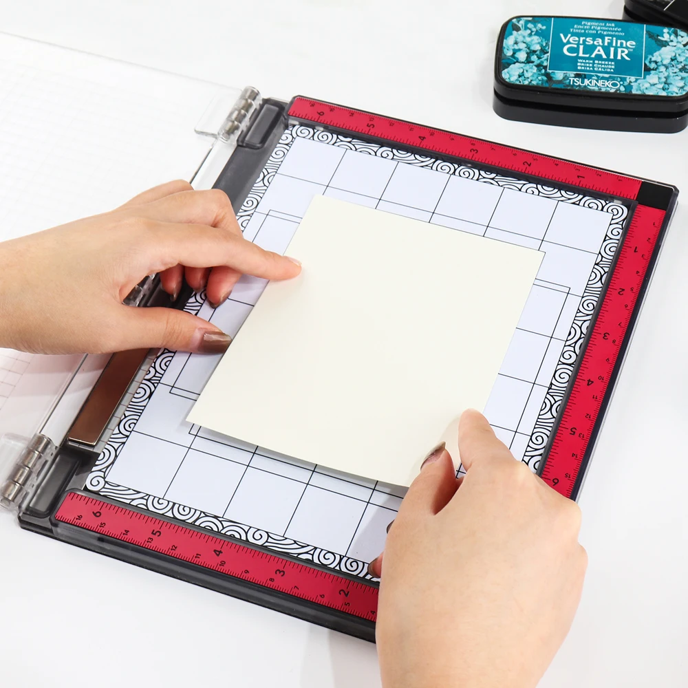 Must-have 2pcs Low Stick and Stamp Mat To Hold Project In Place Stick and Stamp Blending Buddy Low Stcik Mat Ink Blending Tools