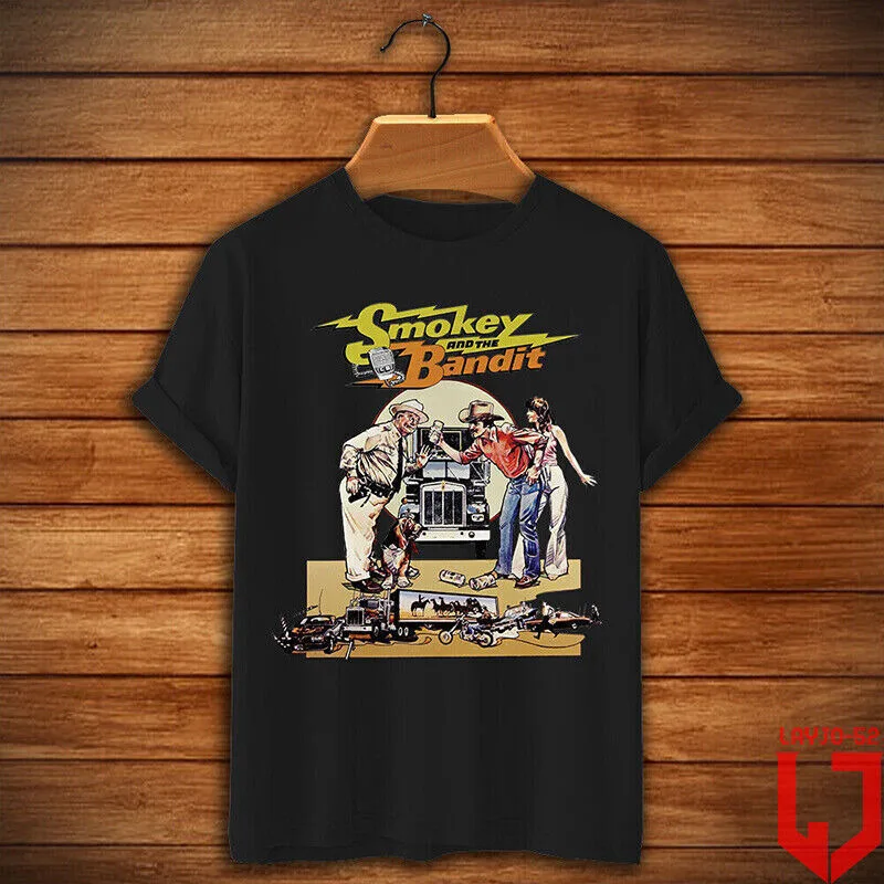 Smokey And The Bandit Burt Reynolds Sally Field Jackie Gleason Retro Shirt