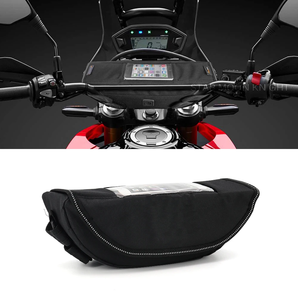 

For Honda CRF450RL CRF450L CRF300L CRF250L Rally ABS Motorcycle Accessories Waterproof Bag Storage Handlebar bag Travel Tool bag