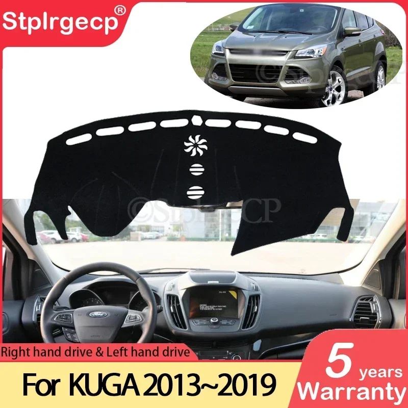 

Для Ford KUGA 2013 2014 2015 2016 2017 2018 2019 Mk2 Escape противоскользящий коврик для приборной панели, солнцезащитный козырек, автомобильные аксессуары