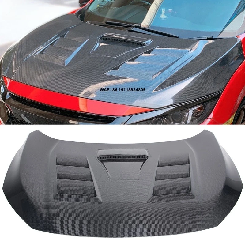 

VEO Style New Carbon Fiber Hood Bonnet for X 10th Gen 2017-2020
